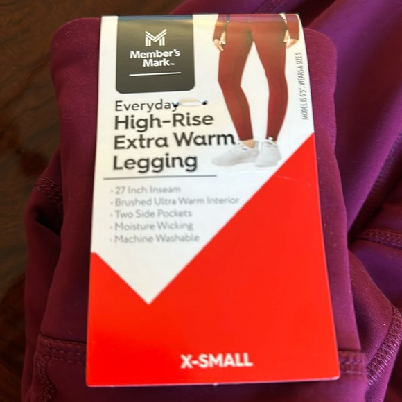 Member's Mark *NWT* Women’s Everyday High-Rise Extra Warm Legging - Picture 8 of 8